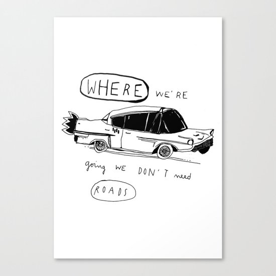OFF TO BROOKLYN Canvas Print