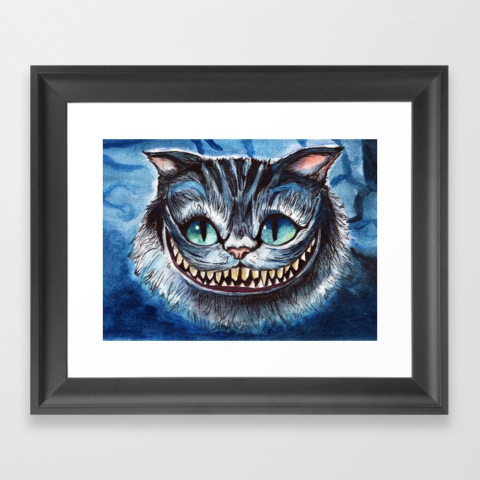 Cheshire Cat Framed Art Print