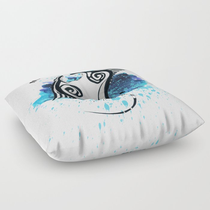 manta ray pillow