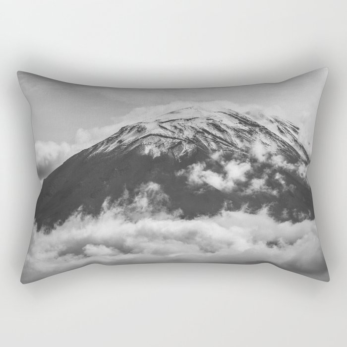 Volcano Misti Covered by Clouds Rectangular Pillow