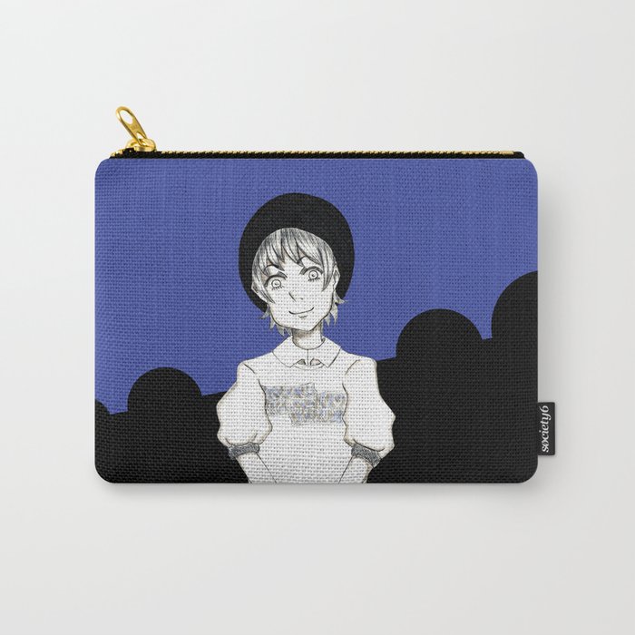 Blue  Carry-All Pouch