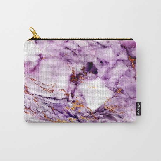 Marble Effect #2 Carry-All Pouch