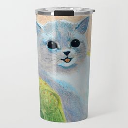 A moment's Rest by Louis Wain Travel Mug