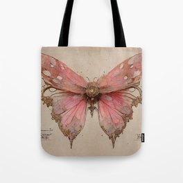 Butterflies of Willowood: Pink Admiral Tote Bag