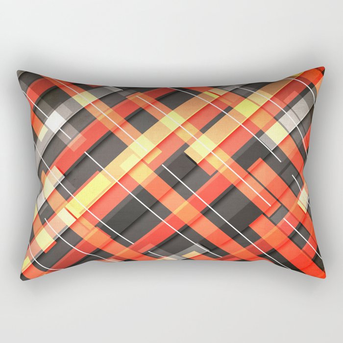 Weave Pattern Rectangular Pillow