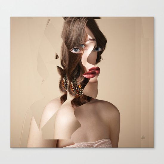 Another Portrait Disaster · W3 Canvas Print