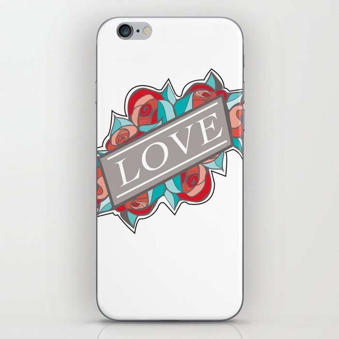Love & Roses iPhone Skin