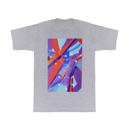 Flipped UPLIFT Abstract  T Shirt