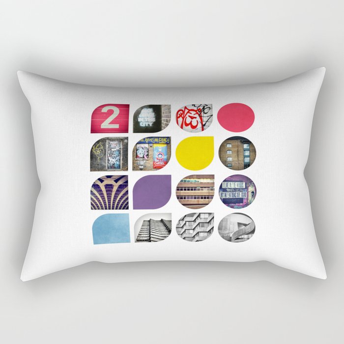Cold Comfort Collage — The Streets Rectangular Pillow