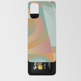 Pastel retro background Android Card Case