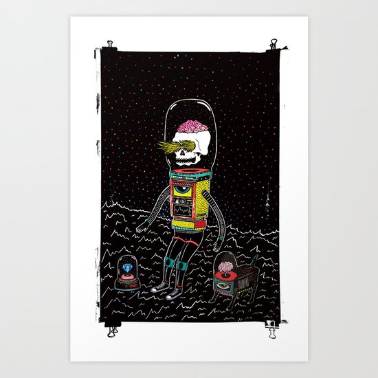 toni bot Art Print
