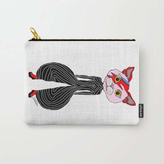 Bowie Cat Carry-All Pouch