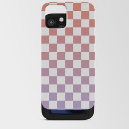 Checkerboard Sunrise iPhone Card Case