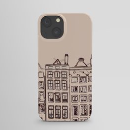 Canal house in Amsterdam, The Netherlands - City iPhone Case