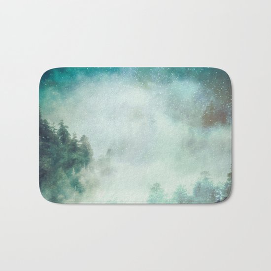 Galaxy Forest Bath Mat