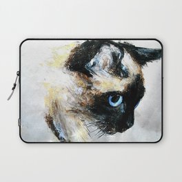 Siamese Cat Laptop Sleeve