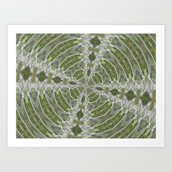 A Coastal Trail Kladescope Art Print