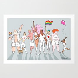 PRIDE Art Print