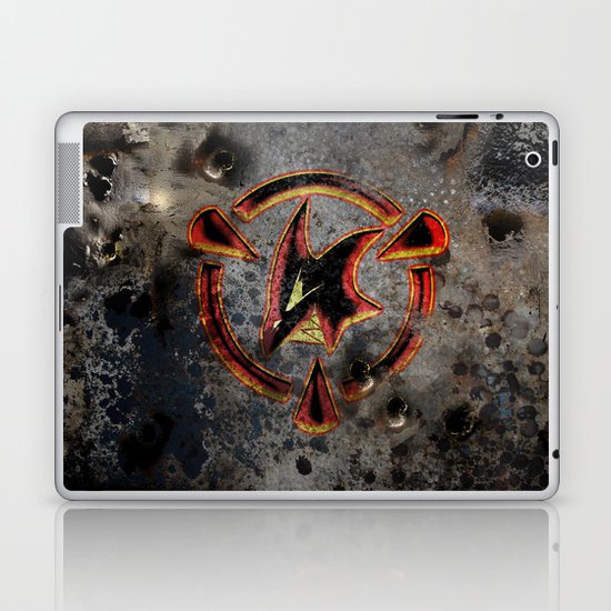 Red: Logo Laptop & iPad Skin