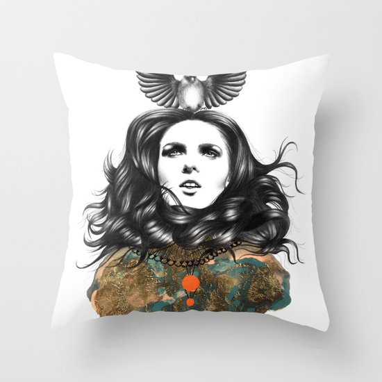 US AND THEM / THE OATH Throw Pillow