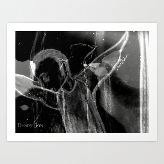Curse The Night Art Print