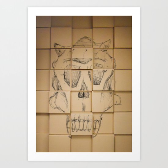 Space in Boxes Art Print