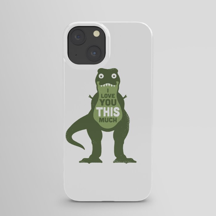Amourosaurus iPhone Case