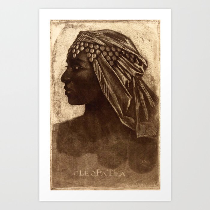 Cleopatra - The Queen of Egypt Art Print