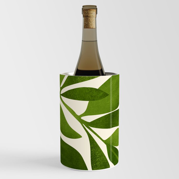 The Wanderer - House Plant Illustration Wine Chiller