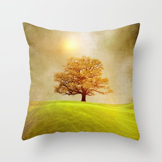 Energy & love Throw Pillow
