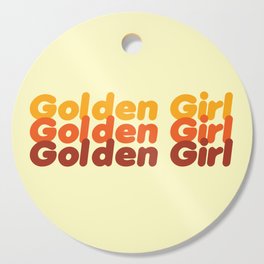 The Golden Girl Cutting Board
