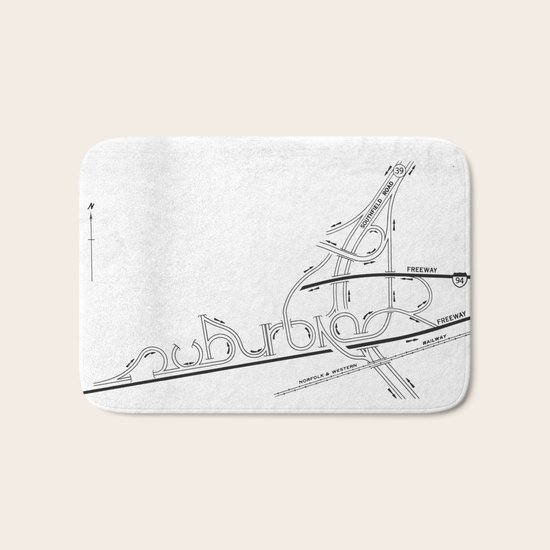 Suburbia Bath Mat