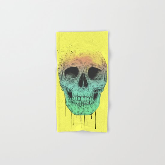 Pop art skull Hand & Bath Towel