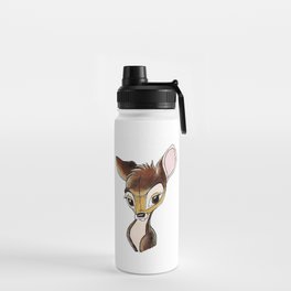 Cute and sweet baby deer Water Bottle