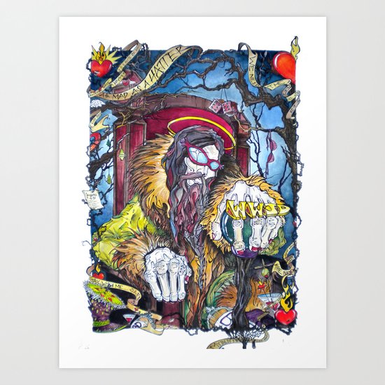 The Hatter Art Print