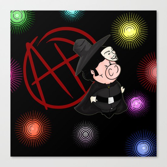 Guy Fawkes Canvas Print