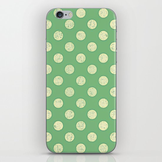 Vintage Dots iPhone Skin