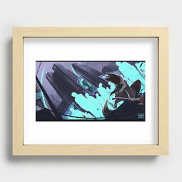 In the dying city Recessed Framed Print
