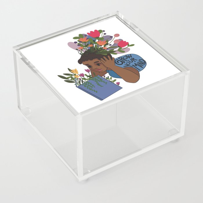 Grow Your Mind Acrylic Box
