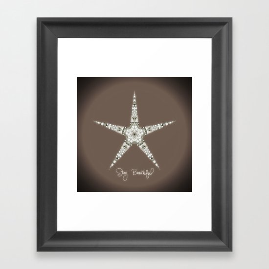 STAR Framed Art Print