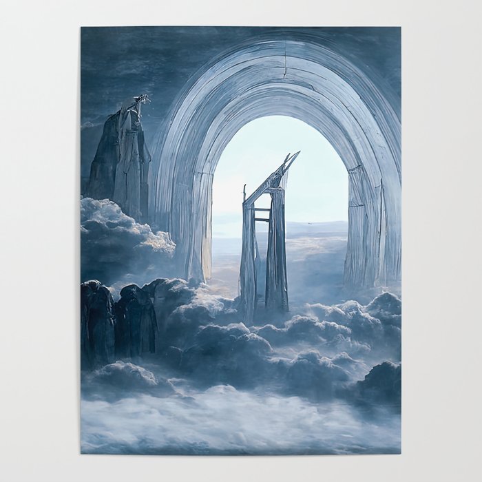 Ascending to the Gates of Heaven Poster