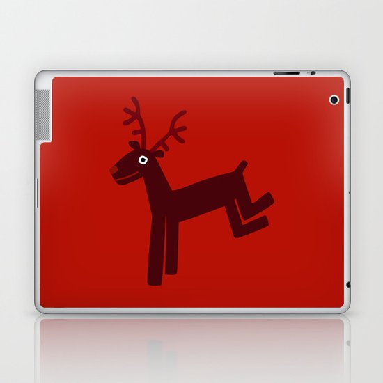 Reindeer-Red Laptop & iPad Skin