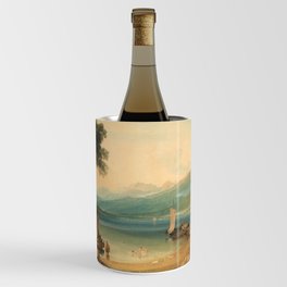 Lake Geneva and Mount Blanc (1802-1805) by J.M.W. Turner Wine Chiller