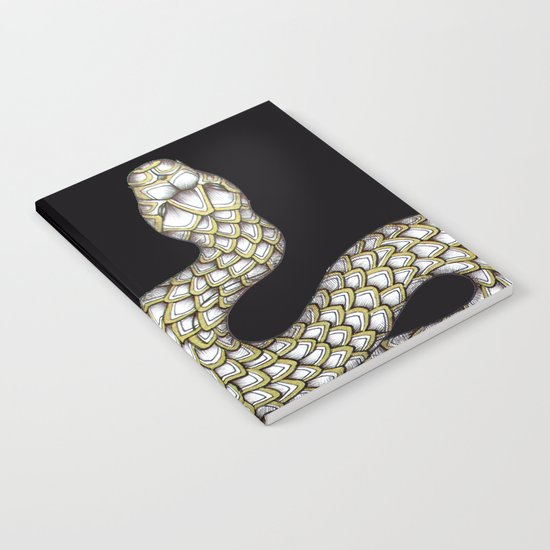 Snake's Charm in Black Notebook