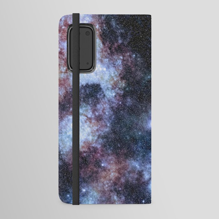 Milky Way galaxy, Night Sky Android Wallet Case