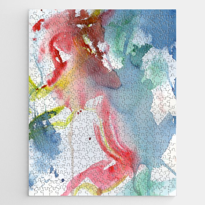 abstract candyclouds N.o 6 Jigsaw Puzzle