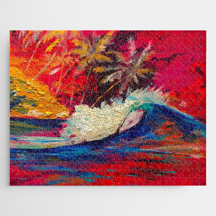 Dream surf Sumatra Jigsaw Puzzle