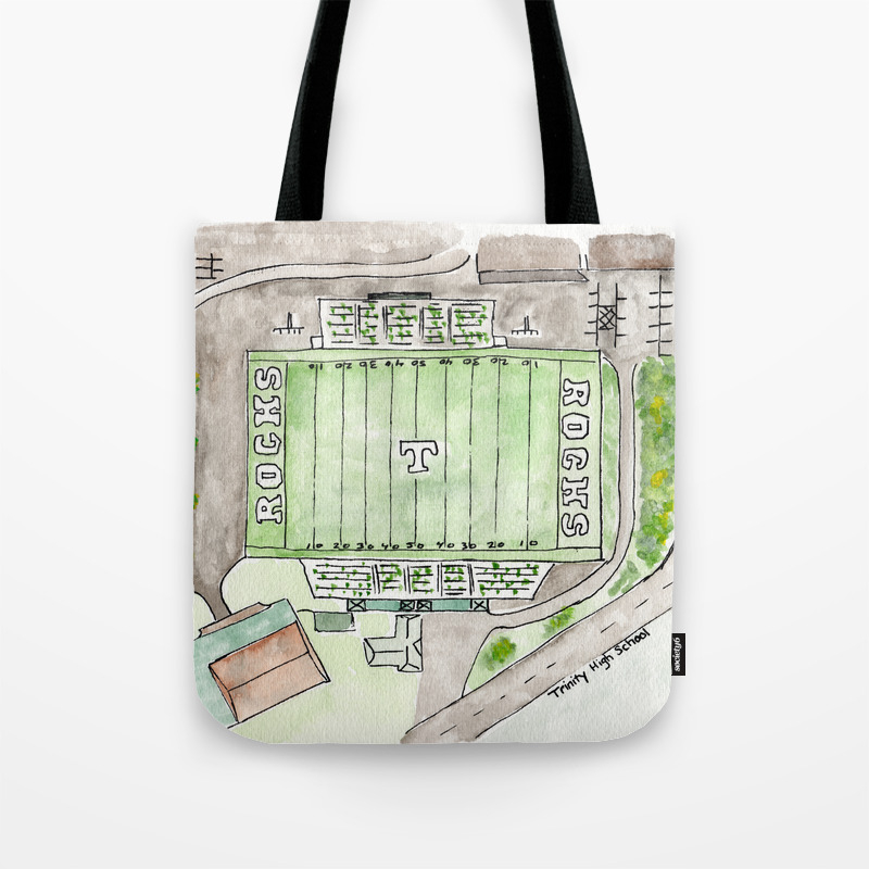 Trinity High School Football Field Louisville Ky Gift Tote Bag