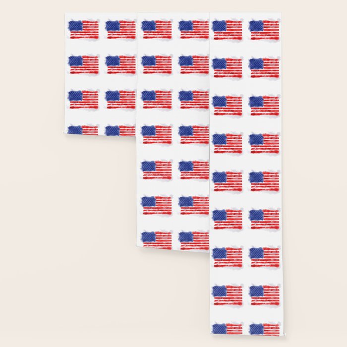 Watercolor American Flag For Veterans And Patriots Wallpaper By Parazitgoodz Society6