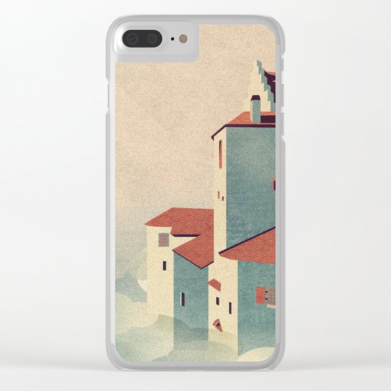Castle in the Sky Clear iPhone Case